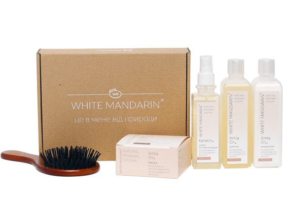 White mandarin Набір для фарбованого і пошкодженого волосся PROTECTION