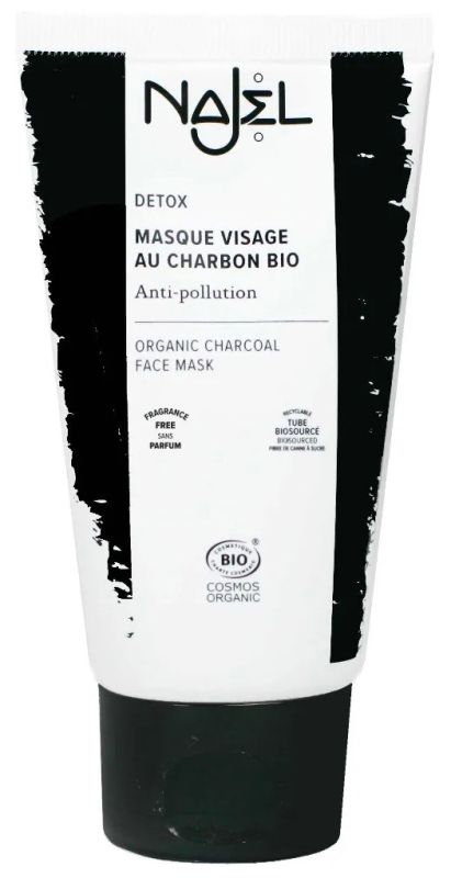 Najel Маска для обличчя з органічним вуглем