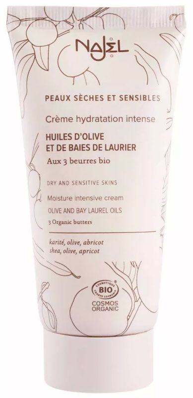 Najel Інтенсивного зволоження крем для сухої і чутливої шкіри