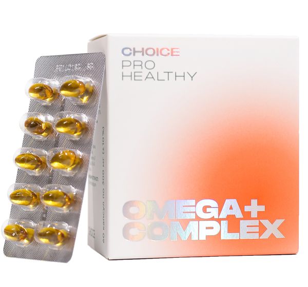 Pro Healthy OMEGA COMPLEX + / Комплекс Омега -3, -6, -9