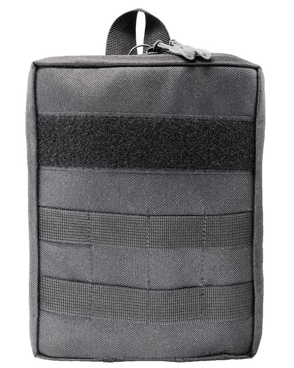 Аптечка тактична військова Росомаха з системою швидкого скиду, чорна