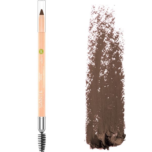 Sante БІО-Олівець для брів зі щіточкою №2 Коричневий