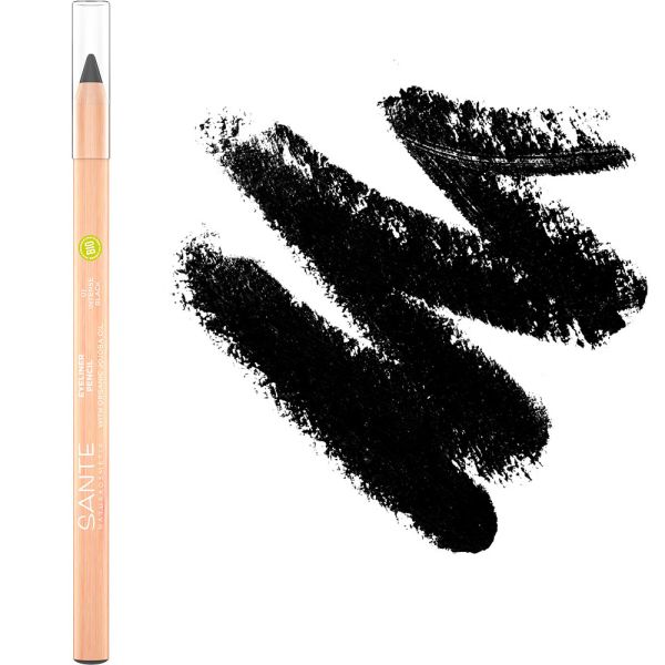 Sante БІО-Олівець контурний для очей №01 Інтенсивний чорний