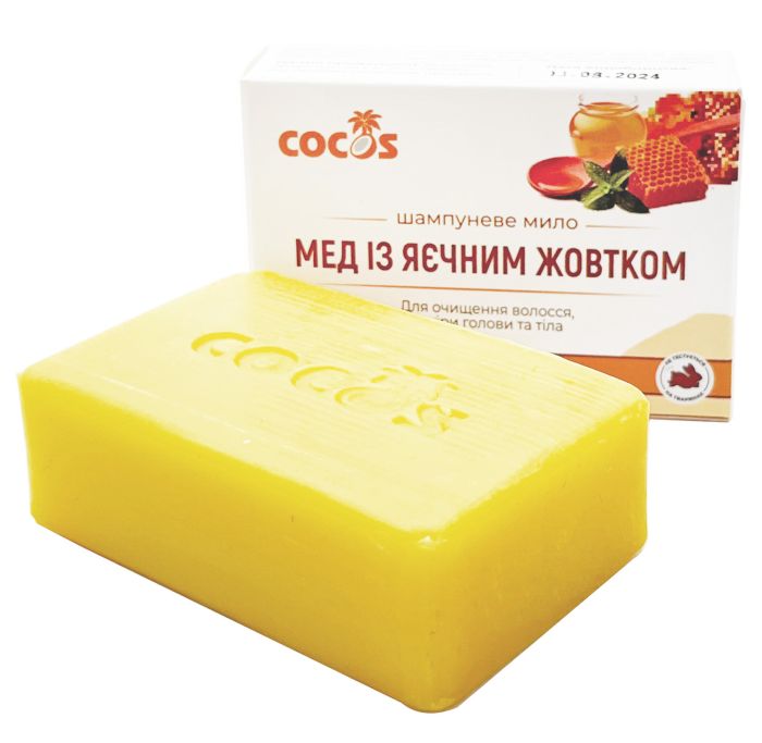 Cocos Шампуневе мило Мед із яєчним жовтком