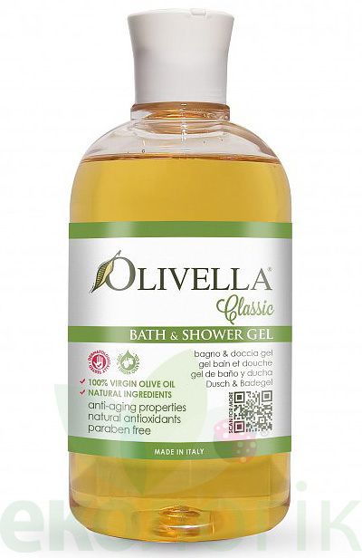 OLIVELLA Гель для душу та ванни на основі оливкової олії