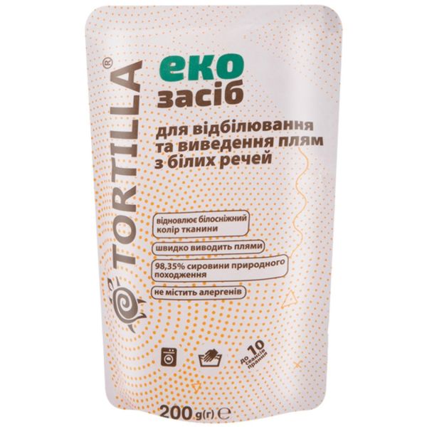 Tortilla Плямовивідник-відбілювач для білих тканин