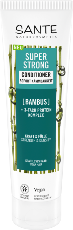 Sante БІО-Кондиціонер Super Strong для зміцнення волосся з Бамбуком