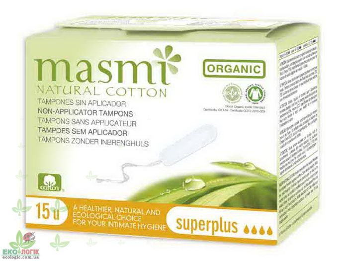 Masmi Тампони Super Plus без аплікатора