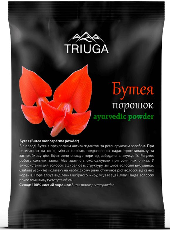 Триюга Натуральный аюрведический порошок Бутея
