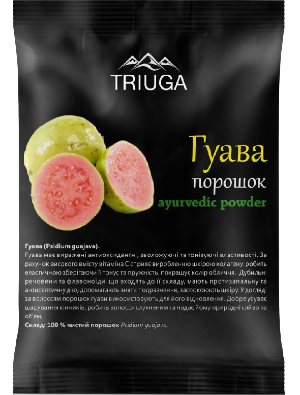 Триюга Натуральный аюрведический порошок Гуава
