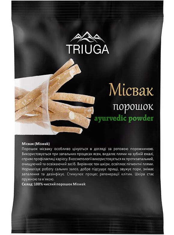 Триюга Натуральний аюрведичний порошок Місвак