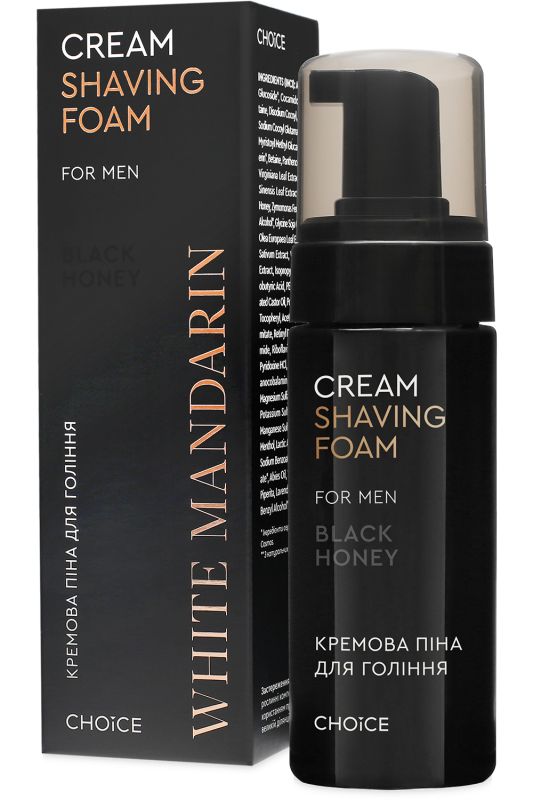White mandarin Кремова піна для гоління ANTISTRESS