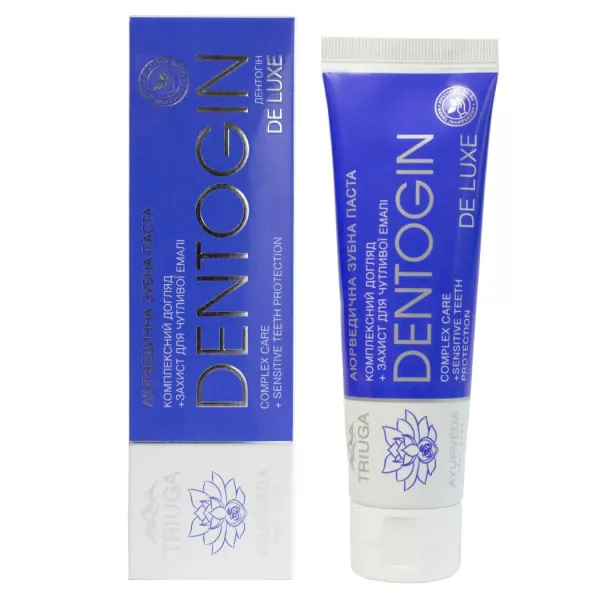 TriugaЗубна паста Дентогін DeLuxe Захист для чутливої емалі